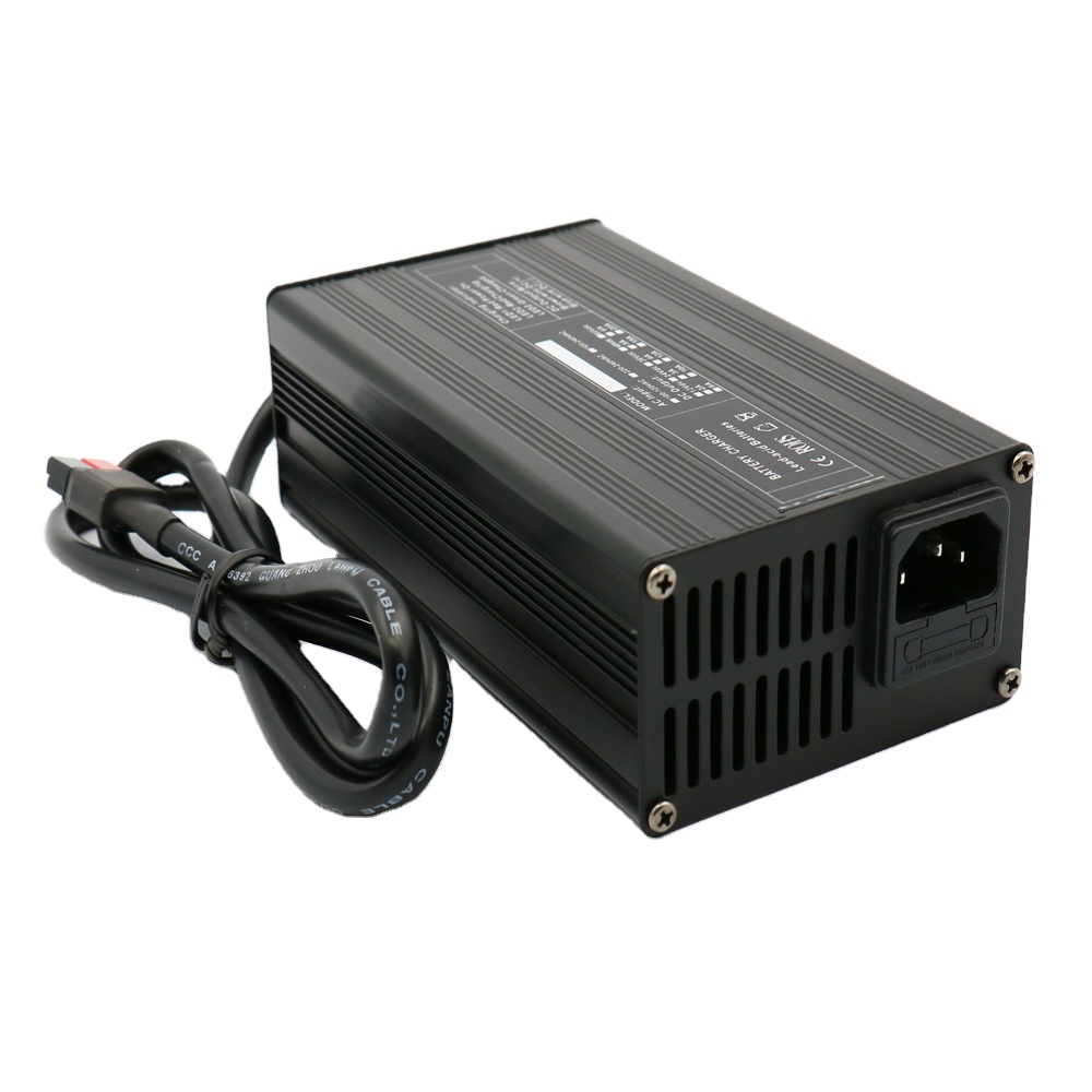 6v 3a电池充电器14s 52v锂离子电池电动自行车充电器,带连接器3p gx16