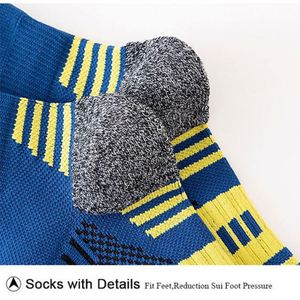 Calcetines Deportivos Antibacterianos que Absorben el Sudor, Calcetines Cortos de Compresión para Correr para Hombre - Product Image 6