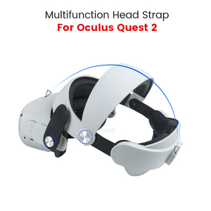 Elite đa chức năng dây đeo đầu cho <span class=keywords><strong>Oculus</strong></span> quest2 hỗ trợ quầng dây đeo VR Phụ kiện cho VR chơi game - Product Image 6