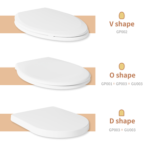 Modern O/V Shape Slim PP <strong>Toilet</strong> <strong>Seat</strong> Set Simple <strong>Quick</strong> <strong>Release</strong> with Slow Drop Easy Operation American Round WCtoile <strong>Seat</strong> Cover - Product Image 6