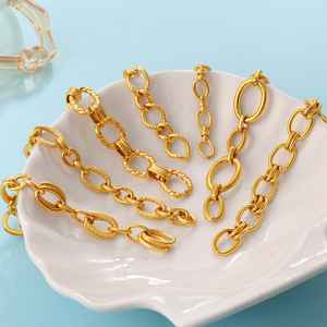 Cadena de Cintura de Acero Inoxidable, Dorada y Plateada, con Cierre de Langosta, Cadena Corporal Unisex de Moda, Accesorio Informal - Product Image 2