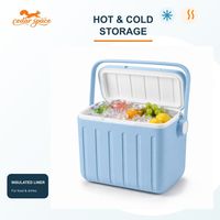 Cedar Space 6L 13L 18L Hard Cooler Box Geïsoleerd Waterdicht Draagbaar voor Kamperen Picknick Buiten Gebruik Aangepast Logo