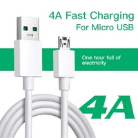 Kabel Data USB Pengisian Cepat Vooc 5A untuk Ponsel Android Baru Model V8 Micro USB 1m/2m Grosir Pabrik