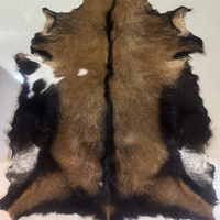 Tapis en fourrure de chèvre véritable, tapis en fourrure pour salon