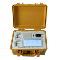 Testeur de rapport de transfert de transformateur triphasé à écran tactile TTR avec fonction d'impression par imprimante thermique