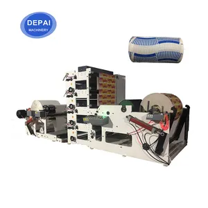 सस्ते मूल्य फ्लेक्सोग्राफिक प्रिंटर, रोल करने के लिए फ्लेक्स प्रिंटिंग मशीन 4 रंग