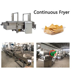 100 kg/h 150 kg/h Tortilla Chips automática de acero inoxidable <span class=keywords><strong>Doritos</strong></span> Triangle Corn Chips Making Machinery - Product Image 4