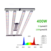Nouvelle Lampe de Croissance LED à Spectre Complet 400W, Étanchéité IP54, pour Plantes d'Intérieur, Éclairage d'Appoint 2x4 Pieds, Bestseller Transfrontalier, Vente Directe Usine