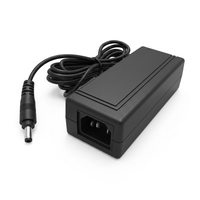 Adaptateur d'alimentation simple AC/DC 60W 12V 4.5A 5A ETL KC pour chargeur à découpage de sécurité pour systèmes d'automatisation industrielle et LED
