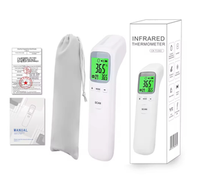 510k Mini pistolet de température médicale maison barre infrarouge thermomètre auriculaire <span class=keywords><strong>frontal</strong></span> qualité certifiée avec Rohs Source d'alimentation électricité - Product Image 6