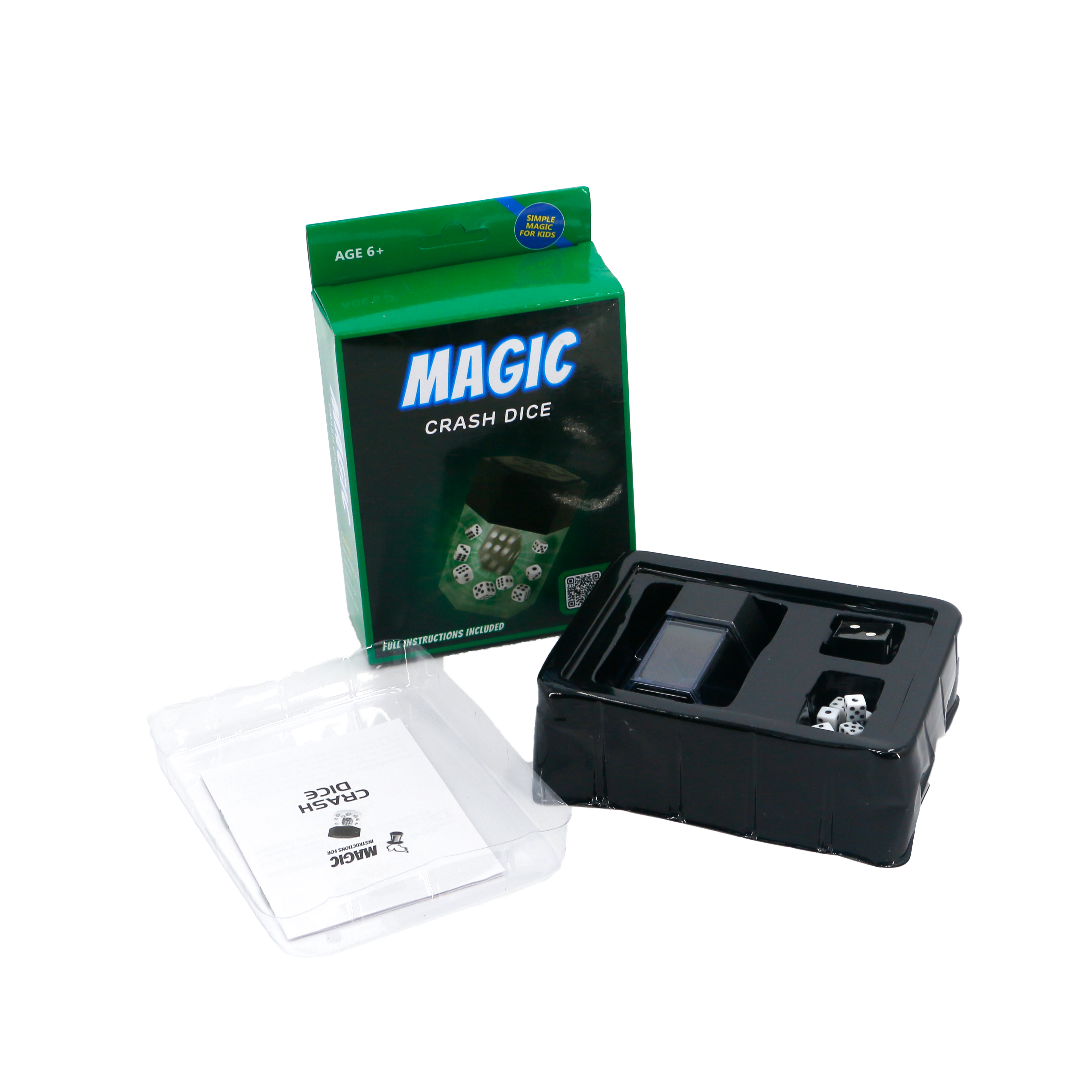 Легкие волшебные игрушки, игральные кости для начинающих, магический реквизит, пластиковый магический трюк, набор игр