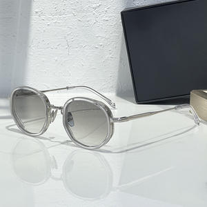 <span class=keywords><strong>GINA</strong></span> Retro Gafas de Sol de alta sensibilidad para mujeres y hombres UV400 Luz de lujo para el hogar Vacaciones Fotografía callejera Fiestas - Product Image 3