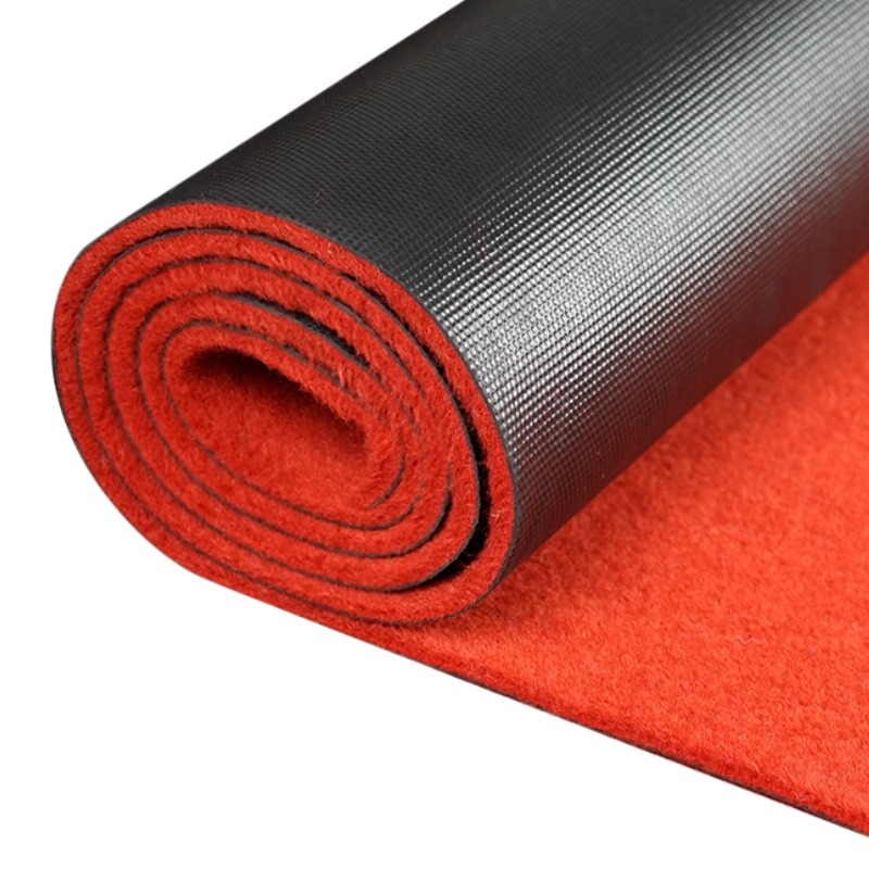 1m 30m 1700GSM Thick Red Carpet