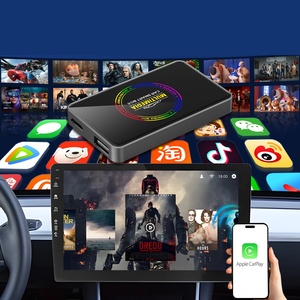 กล่องเชื่อมต่อ Carplay รุ่นล่าสุดปี 2025 พร้อมขอบโลหะ รองรับ Android Auto แบบไร้สาย สำหรับ Youtube และ Apple - Product Image 4