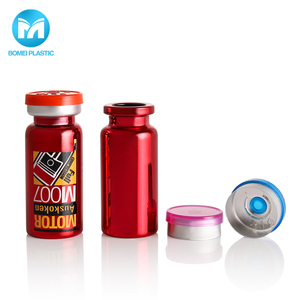 Tùy chỉnh bán buôn 10ml mỹ phẩm Y Học Chai Thủy Tinh 10ml tiêm vô trùng rỗng lọ với nắp mà không cần chất lỏng - Product Image 6