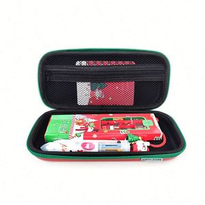 Custom Portable Stationery Bag Big Capacity Zipper Cute EVA Pen <b>Box</b> Bag Organizer Merry Christmas Pencil <b>Gift</b> Case for Kids - Product Image 2