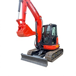 Miniexcavadora Hidráulica Kubota KX163-3 Usada en Venta Caliente 2025, Miniexcavadora de Orugas de 6 Toneladas con Accesorio de Barrena y Martillo - Product Image 1