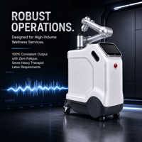 Robot de massage intelligent de qualité commerciale à tête unique, directement de l'usine ZCH, avec garantie d'un an pour les spas et hôtels