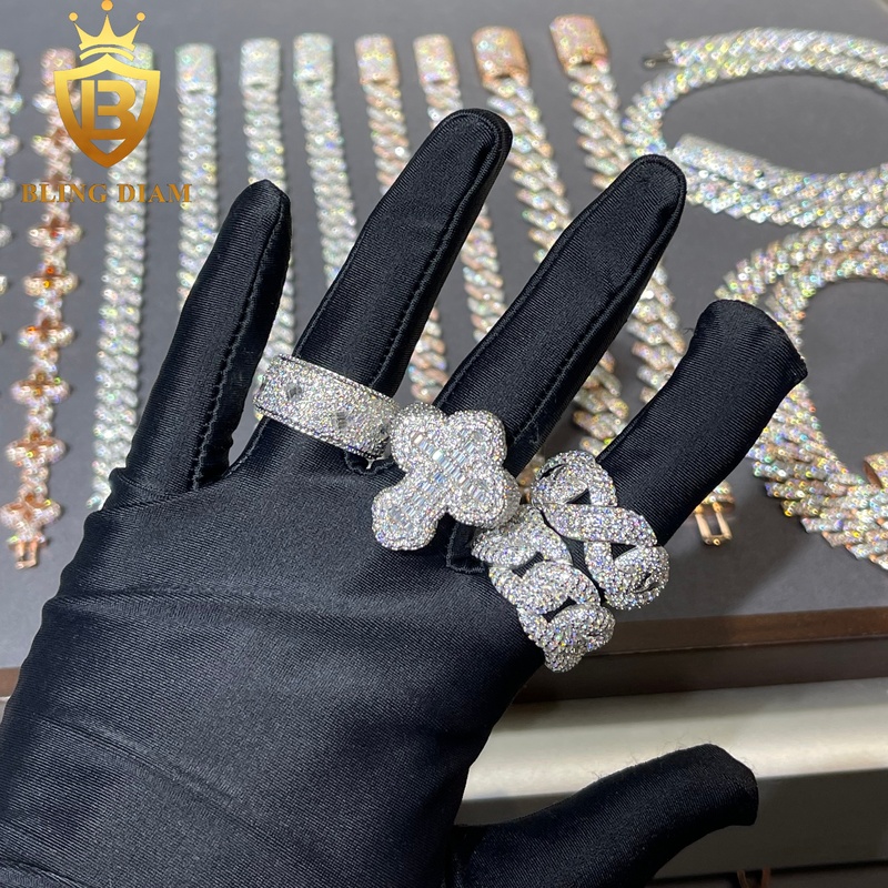 Fashion Fine Jewelry Clover Moissanite Tennis
