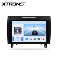 Autoradio Android 9 pouces 8+256 Go pour Benz SLK-Class R171 2004-2011 Qualcomm 665 Écran QLED IPS Sortie DTS HD GPS CE-XTRONS
