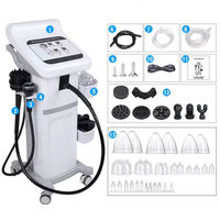 Máquina Adelgazante Cuatro en Uno con Ventosas para Levantamiento de Cuerpo/Glúteos y Masaje con Calor