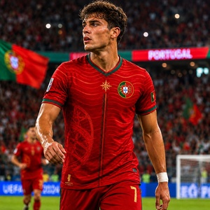 Nouveau <span class=keywords><strong>Maillot</strong></span> de l'Équipe Nationale <span class=keywords><strong>du</strong></span> <span class=keywords><strong>Monde</strong></span> 2026 Domicile Extérieur <span class=keywords><strong>2022</strong></span> Top Joueur <span class=keywords><strong>Coupe</strong></span> <span class=keywords><strong>du</strong></span> <span class=keywords><strong>Monde</strong></span> Fan Portugal Logo Homme Femme T-shirt de <span class=keywords><strong>Football</strong></span> <span class=keywords><strong>Maillot</strong></span> de Foot - Product Image 1