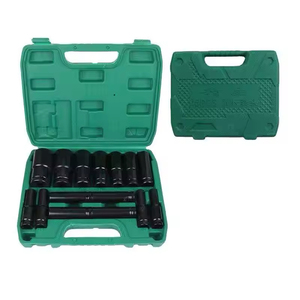 Jeu de douilles à impact spécial pour réparation de voiture, outils de clé à douille hexagonale, 15 pièces, 1/2 pouces - Product Image 2