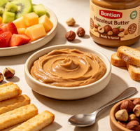 Pâte à tartiner aux noisettes Bantian sans huile de graines, sans huile de palme, sans additif, grande quantité, OEM ODM disponible 2026