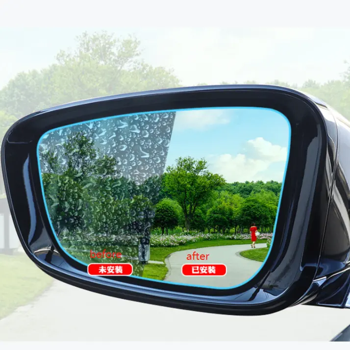 Best seller Rainproof Customized film anti-rain protective film for rearview mirror For Car Screen Protector
