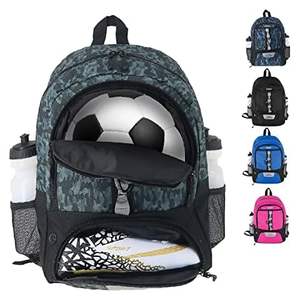 Mochila de Baloncesto de Muestra Gratuita, Mochila Deportiva Casual para Hombre, para la Escuela, Viajes, Gimnasio, Entrenamiento de Equipos Juveniles, Fútbol - Product Image 3