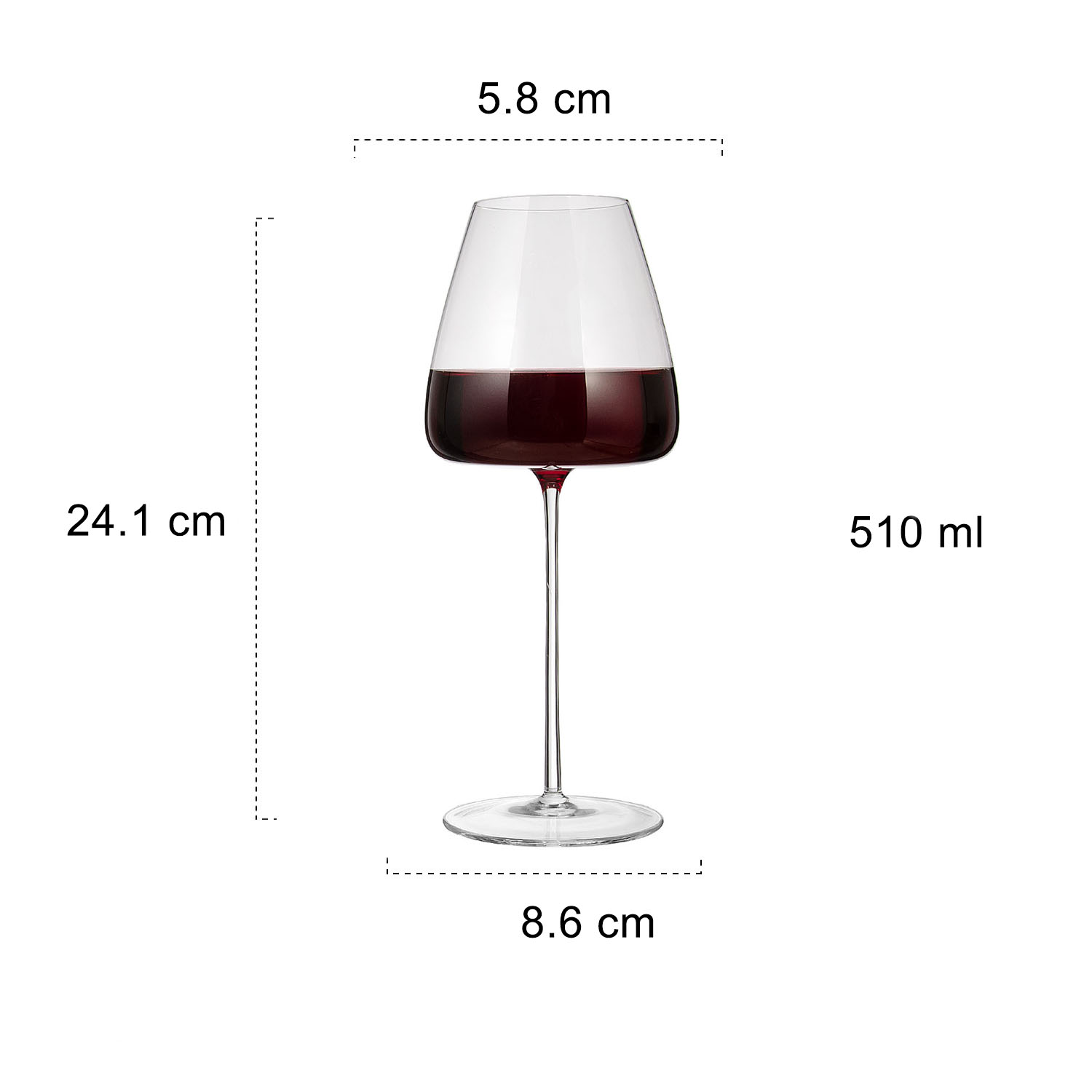 red wine glass