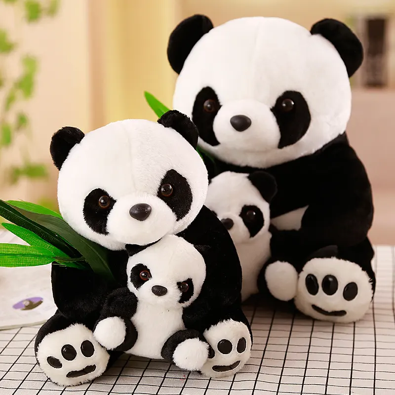 Giá Thấp Mini Dễ Thương Fat Nhồi Plush Panda Plush Đồ Chơi Panda Plush Đồ Chơi Cho Cô Gái Quà Tặng