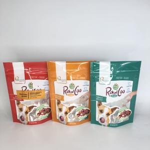 ถุงซิปล็อคแบบกำหนดเองได้ ทนทาน ปิดผนึกได้ สำหรับอาหารสุนัข ถุงไมลาร์เกรดอาหาร บรรจุภัณฑ์แบบตั้งได้ มีหน้าต่างใส สำหรับอาหารสัตว์เลี้ยง - Product Image 1