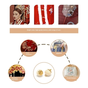 Nút trang sức tự làm phong cách sườn xám Trung Quốc mới chạm khắc nút quần áo đẹp mắt hạt gỗ lạ mắt - Product Image 2