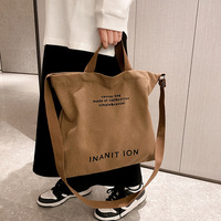 Bolsos de Lona para Mujer, 100% Algodón, Gran Capacidad, Bolsos de Hombro con Cierre de Cremallera para el Uso Diario