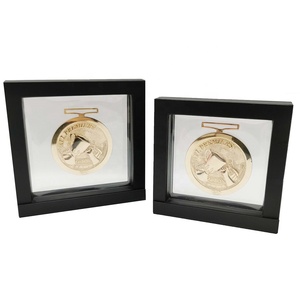 En gros cadre flottant boîte bijoux porte-médaille gem boîte d'emballage suspension boîtes personnalisées avec logo - Product Image 1