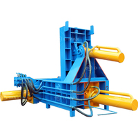 Machine de pressage de recyclage de bloc de déchets de fer hydraulique horizontal presse à balles de compacteur de métal en acier