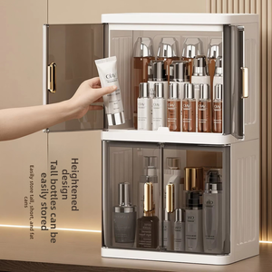 ตู้เก็บของพับได้หลายชั้นชั้นพลาสติกฉีดใหม่ของเล่นขนมขบเคี้ยวตู้เสื้อผ้าสำหรับห้องนอนกล่องเก็บของใช้ในบ้าน - Product Image 4