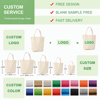 Sac fourre-tout en toile vierge imprimable, réutilisable et lavable, idéal pour la peinture DIY et l'emballage de cadeaux personnalisés