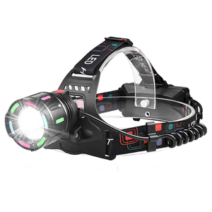 <span class=keywords><strong>Torcia</strong></span> Frontale LED Super Luminosa 30W Bianca, Ricaricabile USB, Portatile con Zoom <span class=keywords><strong>per</strong></span> Pesca, Caccia e Attività all'Aperto - Product Image 1