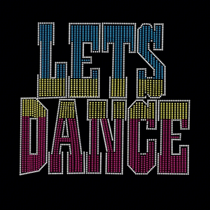 Funzione Stretch di Design con stampa a trasferimento termico con strass personalizzato in fabbrica - Product Image 2