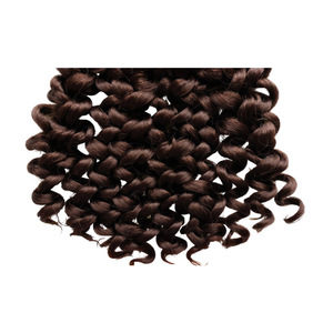 Mèches de cheveux synthétiques de haute qualité, douces, 8 pouces, 200g, boucles Jumpy Wand, trame simple, pour tresses africaines au crochet, bouclées, vente en gros - Product Image 4
