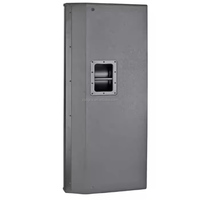 Système audio professionnel amplifié pour scène, enceintes passives 725 1200W, double 15 pouces, 2 voies, pleine gamme