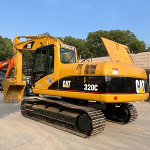 Excavadora Hidráulica Usada Caterpillar 320C y 320D - Confiable para Proyectos de Construcción y Movimiento de Tierras - Product Image 1