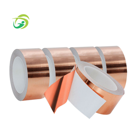 Copper Foil Tape with Acrylic Hot Melt Adhesive Waterproof for Guitar & EMI Shielding Snail Prevention and Electrical Repairs