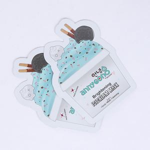 ถุงเครื่องสำอางอะลูมิเนียมฟอยล์รูปทรงพิเศษแบบมีซิปล็อคพร้อมโลโก้ - Product Image 6