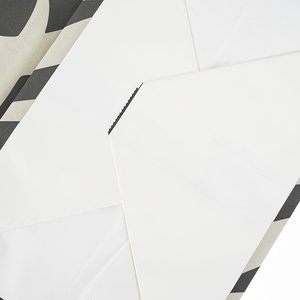 Oem tái chế máy làm màu xám kraft giấy bao bì túi kinh doanh tùy chỉnh in ấn tàu sân bay Túi - Product Image 4