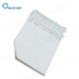 Reemplazo de bolsa de filtro de polvo de tela no tejida blanca personalizada para aspiradora Vor-werks 136 VK135 VK136 <span class=keywords><strong>Vorwerk</strong></span> 135 - Product Image 2