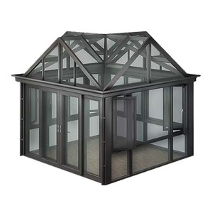 <span class=keywords><strong>Prix</strong></span> véranda de luxe pour le jardin Abri en aluminium pour le soleil Véranda Villa Living Portable Sunrooms <span class=keywords><strong>Solarium</strong></span> - Product Image 2
