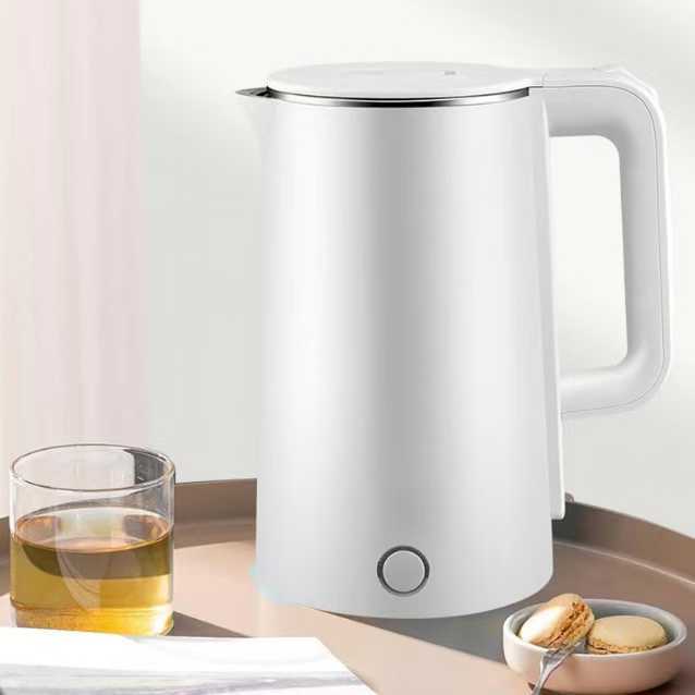 Best Selling 1.8 Litres 1500W Cordless Stainless Steel Electric Kettle Keep Warm Temperature Control 360 Degree Household